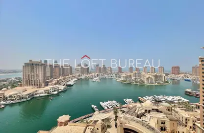 Apartment - 2 Bedrooms - 3 Bathrooms for rent in East Porto Drive - Porto Arabia - The Pearl Island - Doha