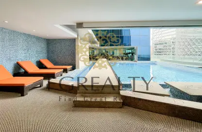 Apartment - 2 Bedrooms - 1 Bathroom for rent in Regency Residence Tower - West Bay - Doha