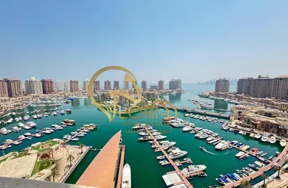 Apartment - 3 Bedrooms - 4 Bathrooms for rent in East Porto Drive - Porto Arabia - The Pearl Island - Doha