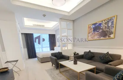 Apartment - Studio - 1 Bathroom for rent in Bin Al Sheikh Towers - Al Mirqab Al Jadeed - Doha