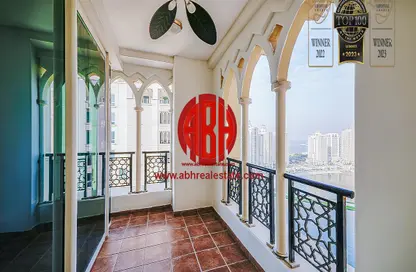 Apartment - 1 Bedroom - 2 Bathrooms for rent in Viva West - Viva Bahriyah - The Pearl Island - Doha