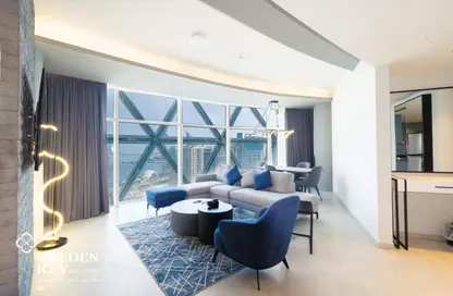 Apartment - 2 Bedrooms - 3 Bathrooms for rent in Marina 9 Residences - Marina District - Lusail