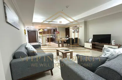 شقة - غرفة نوم - 2 حمامات للايجار في طريق بورتو الشرقي - بورتو أرابيا - جزيرة اللؤلؤة - الدوحة