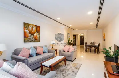 Apartment - 3 Bedrooms - 3 Bathrooms for rent in Mirage Residence 1 - Fereej Bin Mahmoud North - Fereej Bin Mahmoud - Doha