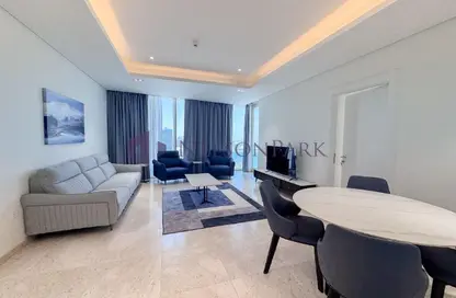 Apartment - 2 Bedrooms - 3 Bathrooms for rent in Lusail Residence - Marina District - Lusail
