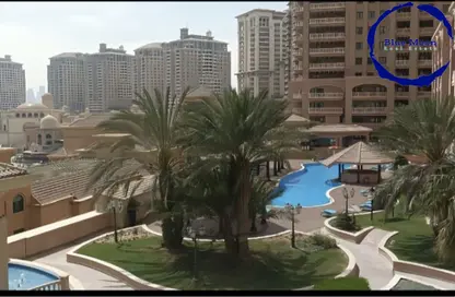 Apartment - 1 Bedroom - 2 Bathrooms for rent in East Porto Drive - Porto Arabia - The Pearl Island - Doha