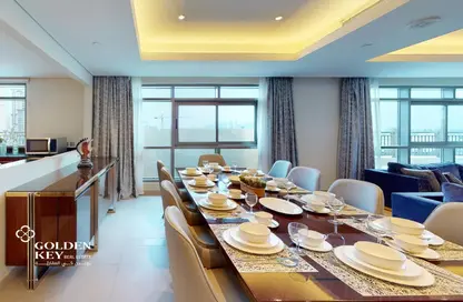 تاون هاوس - 3 غرف نوم - 5 حمامات للايجار في ابراج باي - منطقة الأبراج - جزيرة اللؤلؤة - الدوحة