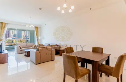 Apartment - 1 Bedroom - 1 Bathroom for rent in Viva West - Viva Bahriyah - The Pearl Island - Doha