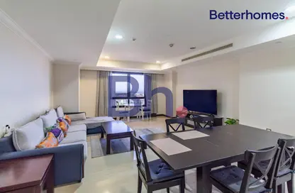 Apartment - 1 Bedroom - 2 Bathrooms for rent in West Porto Drive - Porto Arabia - The Pearl Island - Doha
