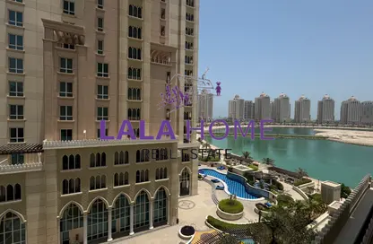 Apartment - Studio - 1 Bathroom for rent in Viva West - Viva Bahriyah - The Pearl Island - Doha