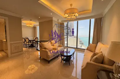 Apartment - 2 Bedrooms - 3 Bathrooms for rent in West Bay Tower - West Bay - West Bay - Doha