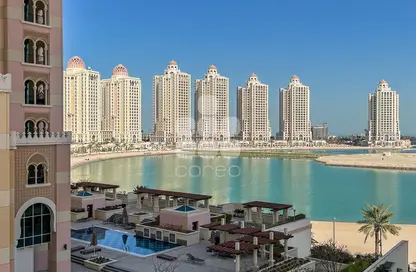 Apartment - Studio - 1 Bathroom for rent in Tower 2 - Viva Bahriyah - The Pearl Island - Doha