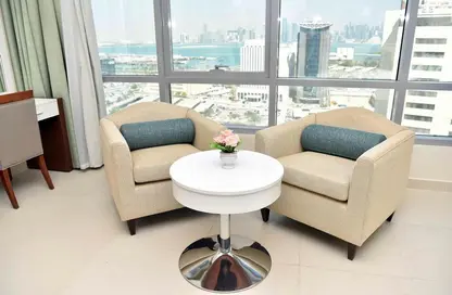Living Room image for: Apartment - 1 Bedroom - 1 Bathroom for rent in Banks street - Musheireb - Doha, Image 1
