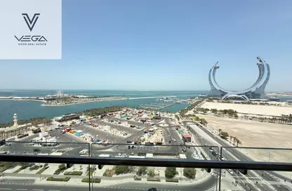 Apartment - 1 Bedroom - 2 Bathrooms for rent in Lusail Residence - Marina District - Lusail