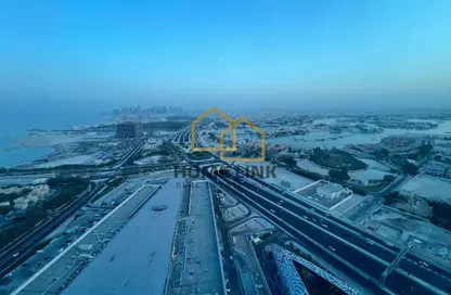 شقة - 2 غرف نوم - 3 حمامات للايجار في برج زجزاج  ا - أبراج زجزاج - الخليج الغربي - الدوحة