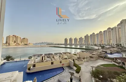 Apartment - 1 Bedroom - 2 Bathrooms for rent in Viva East - Viva Bahriyah - The Pearl Island - Doha
