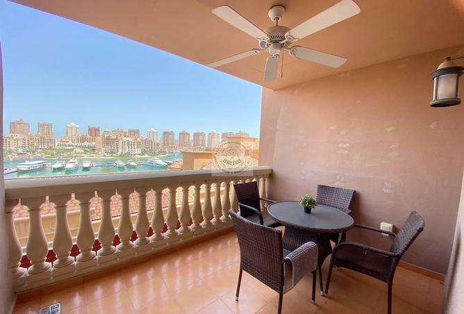 Apartment - 2 Bedrooms - 2 Bathrooms for sale in One Porto Arabia - Porto Arabia - The Pearl Island - Doha