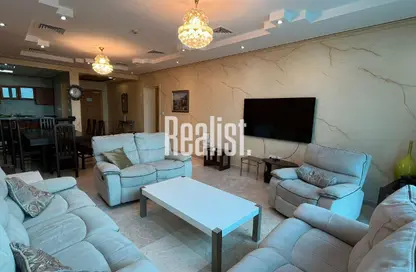 Apartment - 2 Bedrooms - 4 Bathrooms for rent in Zig Zag Tower B - Zig Zag Towers - West Bay - Doha
