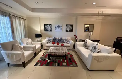 Apartment - 1 Bedroom - 2 Bathrooms for rent in West Porto Drive - Porto Arabia - The Pearl Island - Doha