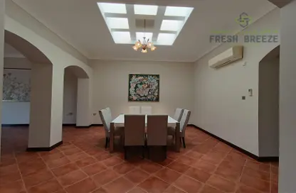Dining Room image for: Compound - 3 Bedrooms - 3 Bathrooms for rent in Al Thumama - Al Thumama - Doha, Image 1