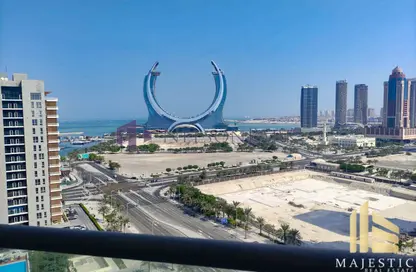 شقة - غرفة نوم - 2 حمامات للبيع في لوسيل ريسيدينس - منطقة المارينا - الوسيل