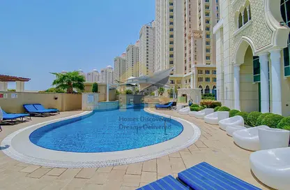Apartment - 2 Bedrooms - 2 Bathrooms for rent in Viva Central - Viva Bahriyah - The Pearl Island - Doha