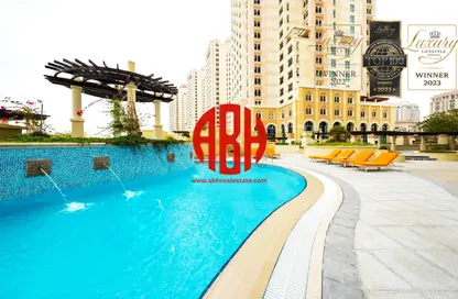 Apartment - 1 Bedroom - 2 Bathrooms for rent in Viva East - Viva Bahriyah - The Pearl Island - Doha