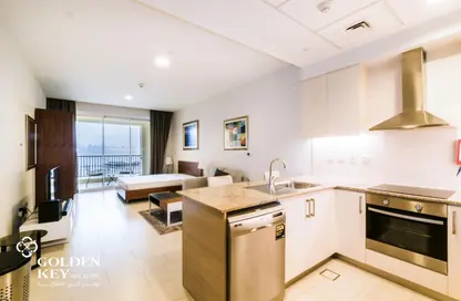 Apartment - Studio - 1 Bathroom for rent in Imperial Amber - Viva Bahriyah - The Pearl Island - Doha