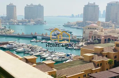 Apartment - 2 Bedrooms - 3 Bathrooms for sale in West Porto Drive - Porto Arabia - The Pearl Island - Doha