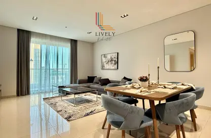 Apartment - 2 Bedrooms - 3 Bathrooms for rent in Marina Tower 23 - Marina District - Lusail Apartment - 2 Bedrooms - 3 Bathrooms for rent in Marina Tower 23 - Marina District - Lusail
