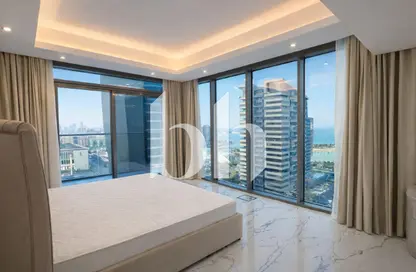 Apartment - 2 Bedrooms - 3 Bathrooms for rent in Lusail Residence - Marina District - Lusail