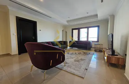 Apartment - 1 Bedroom - 2 Bathrooms for rent in West Porto Drive - Porto Arabia - The Pearl Island - Doha