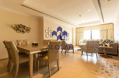 Apartment - 1 Bedroom - 2 Bathrooms for rent in West Porto Drive - Porto Arabia - The Pearl Island - Doha Apartment - 1 Bedroom - 2 Bathrooms for rent in West Porto Drive - Porto Arabia - The Pearl Island - Doha