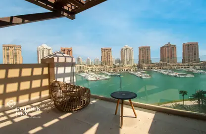 Apartment - 2 Bedrooms - 3 Bathrooms for rent in East Porto Drive - Porto Arabia - The Pearl Island - Doha Apartment - 2 Bedrooms - 3 Bathrooms for rent in East Porto Drive - Porto Arabia - The Pearl Island - Doha