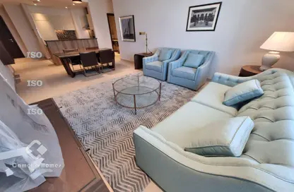 Apartment - 2 Bedrooms - 4 Bathrooms for rent in Lusail Marina Heights - Marina District - Lusail Apartment - 2 Bedrooms - 4 Bathrooms for rent in Lusail Marina Heights - Marina District - Lusail