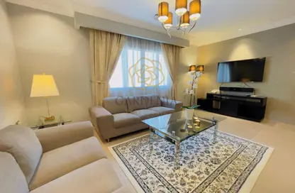 Apartment - 2 Bedrooms - 2 Bathrooms for rent in Al Sadd Tourist Apartments - Al Sadd - Doha