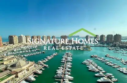 Apartment - Studio - 1 Bathroom for rent in East Porto Drive - Porto Arabia - The Pearl Island - Doha
