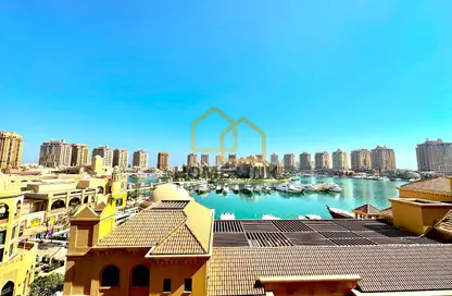 شقة - غرفة نوم - 2 حمامات للبيع في طريق بورتو الشرقي - بورتو أرابيا - جزيرة اللؤلؤة - الدوحة