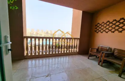 شقة - غرفة نوم - 2 حمامات للايجار في طريق بورتو الشرقي - بورتو أرابيا - جزيرة اللؤلؤة - الدوحة