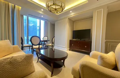 شقة - غرفة نوم - 2 حمامات للايجار في برج وست باي - الخليج الجنوبي - الخليج الغربي - الدوحة