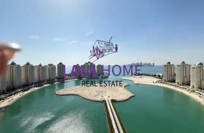 Duplex - 3 Bedrooms - 5 Bathrooms for rent in Viva West - Viva Bahriyah - The Pearl Island - Doha
