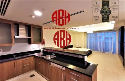 Apartment - Studio - 1 Bathroom for rent in Viva West - Viva Bahriyah - The Pearl Island - Doha