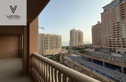 Apartment - 1 Bedroom - 2 Bathrooms for rent in Tower 29 - Porto Arabia - The Pearl Island - Doha