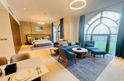 Apartment - Studio - 1 Bathroom for rent in La Plage Villas - The Villas - The Pearl Island - Doha