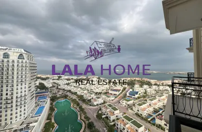 شقة - 2 غرف نوم - 3 حمامات للايجار في حدائق فلورستا - حدائق فلورستا - جزيرة اللؤلؤة - الدوحة