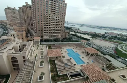 Apartment - 3 Bedrooms - 3 Bathrooms for rent in East Porto Drive - Porto Arabia - The Pearl Island - Doha