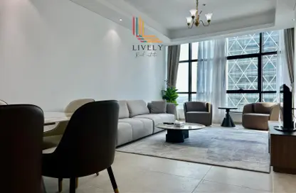 Apartment - 2 Bedrooms - 2 Bathrooms for rent in Marina Tower 21 - Marina District - Lusail