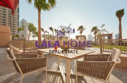 Duplex - 2 Bedrooms - 4 Bathrooms for rent in Abraj Bay - Abraj Quartiers - The Pearl Island - Doha