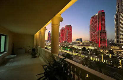 Apartment - 1 Bedroom - 2 Bathrooms for rent in West Porto Drive - Porto Arabia - The Pearl Island - Doha Apartment - 1 Bedroom - 2 Bathrooms for rent in West Porto Drive - Porto Arabia - The Pearl Island - Doha