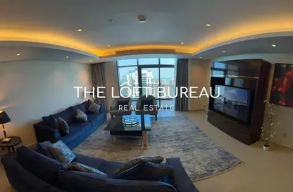 Apartment - 2 Bedrooms - 3 Bathrooms for rent in Tower 3 - Abraj Quartiers - The Pearl Island - Doha
